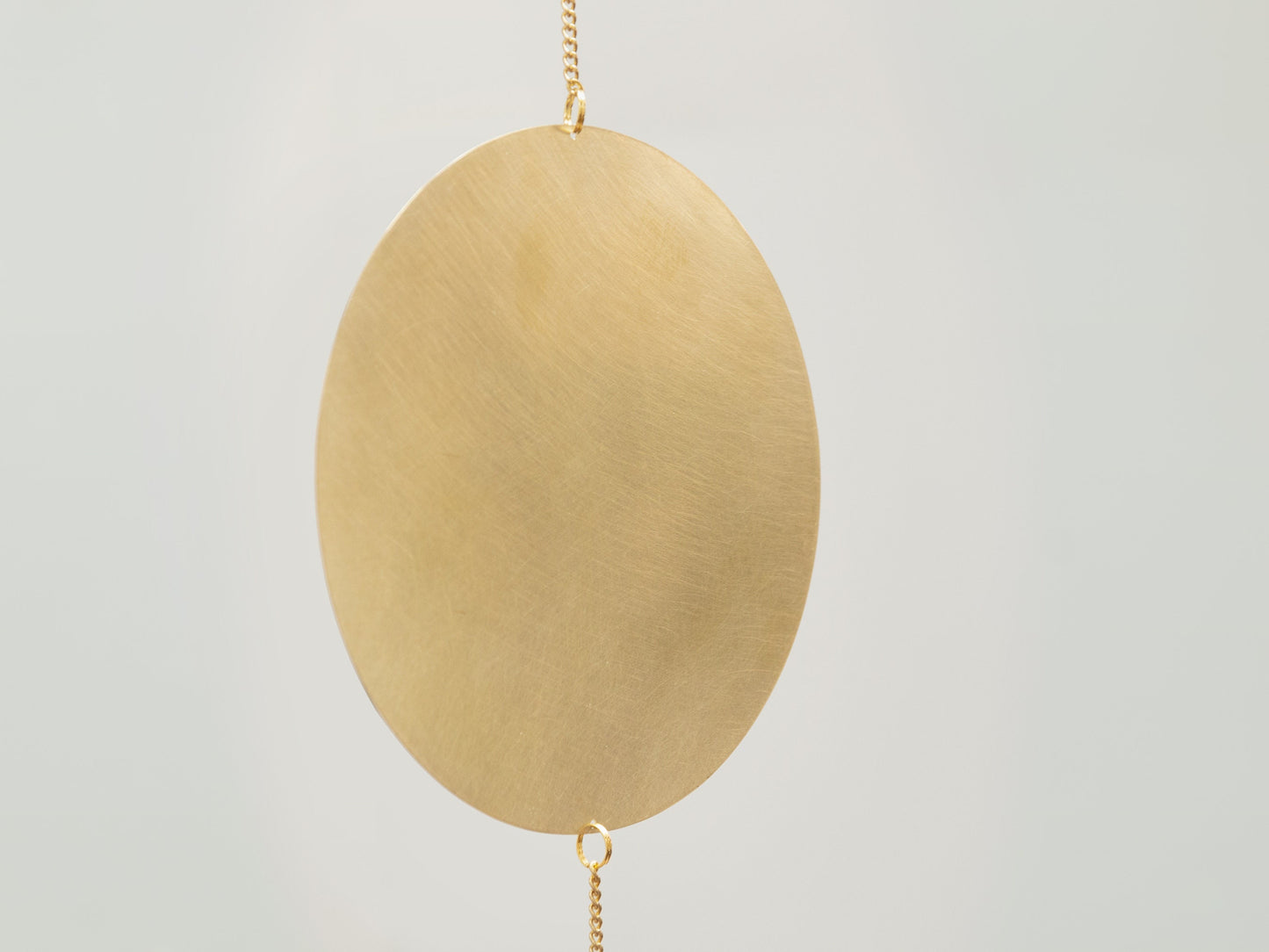 Minimal Brass Suncatcher