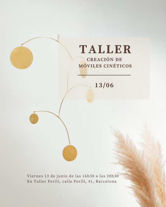 Taller de creación de móviles de latón - 13 de junio 2025